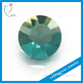 Hot sale facted round cut crystal glass jewelry gemstone